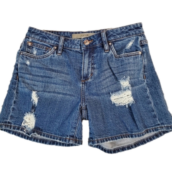 𝅺JOE'S Jeans Distressed 4 Inch Inseam Shorts - Picture 1 of 6